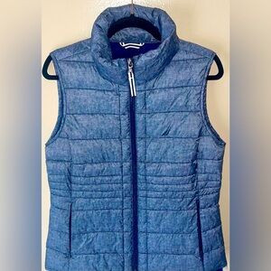Nautica Blue Quilted Vest